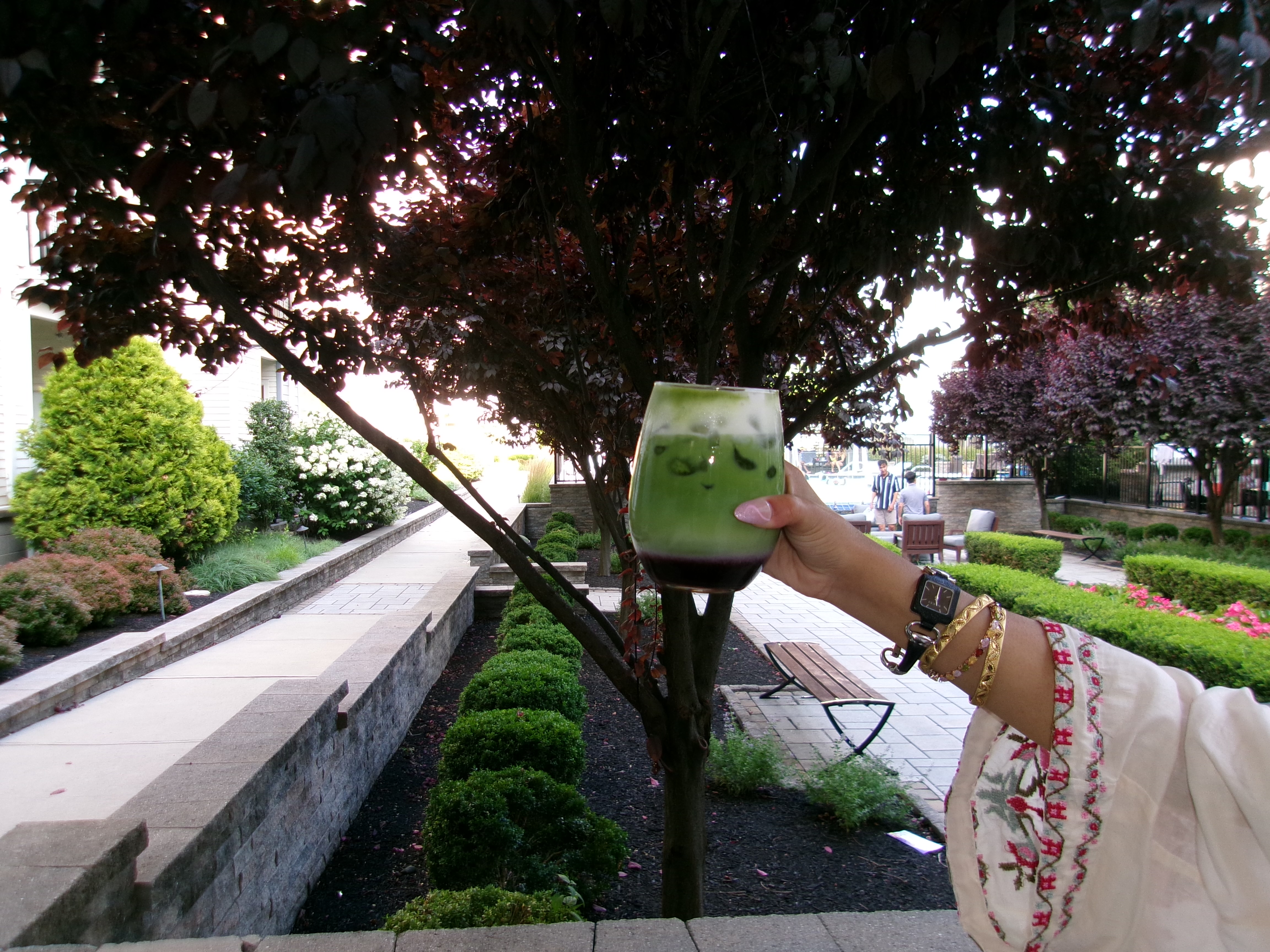 Fresh Mojito with mint and lime