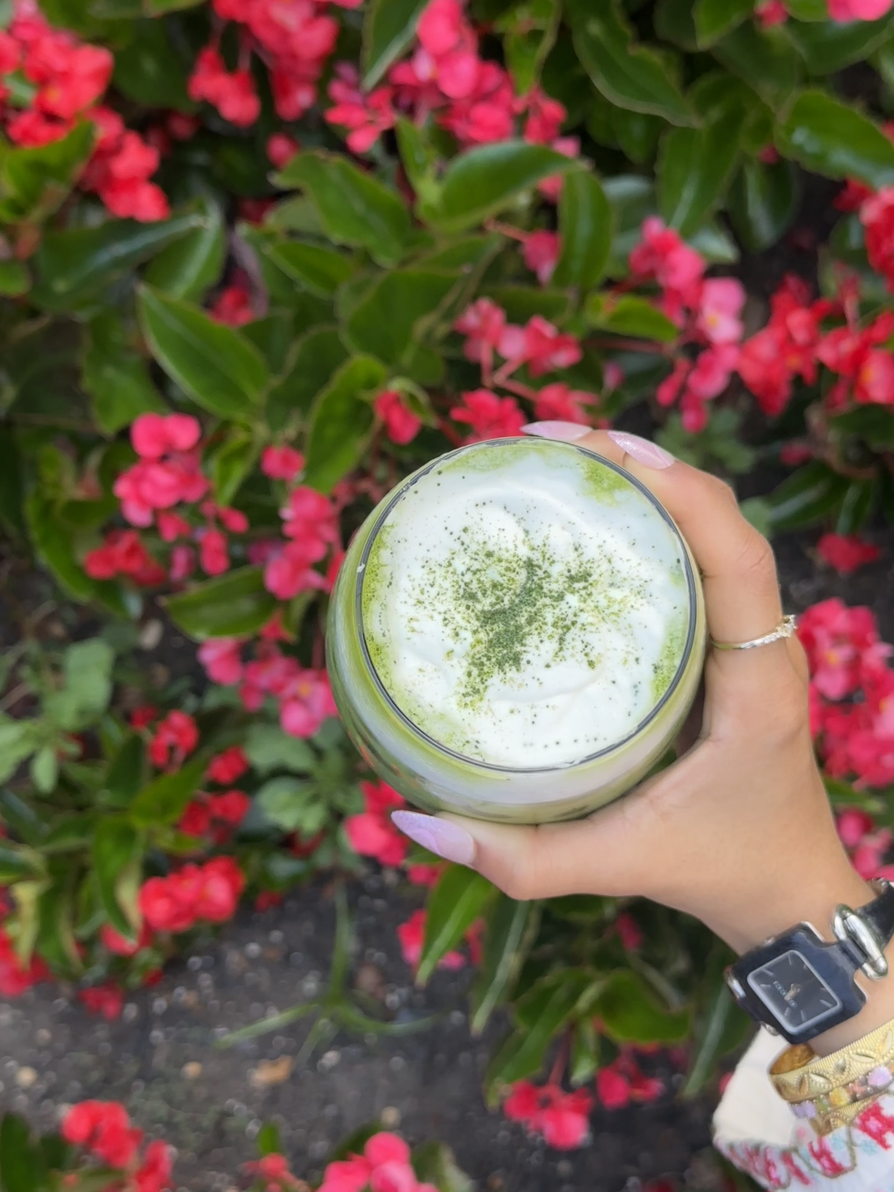 Premium drink presentation